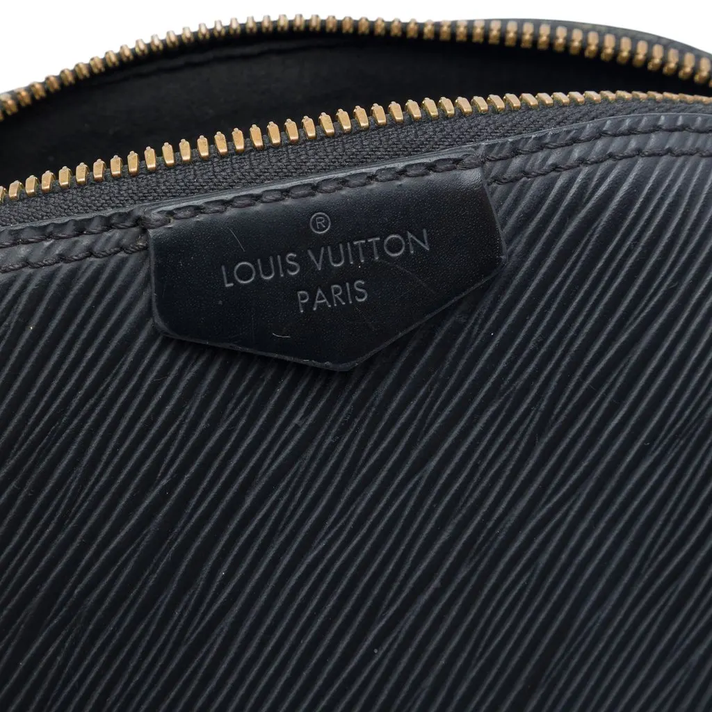 Louis Vuitton Epi Mini Alma Black Leather Very good - Box View
