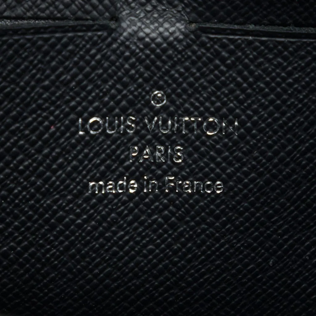 Louis Vuitton Monogram Eclipse Pochette Voyage MM Black Canvas Good - Box View