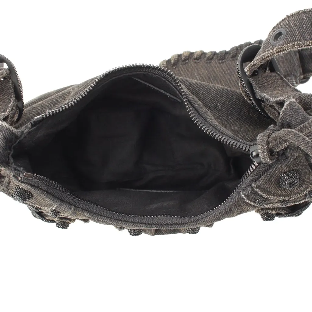 Balenciaga Denim Motocross Le Cagole XS Black Very good - Inside View