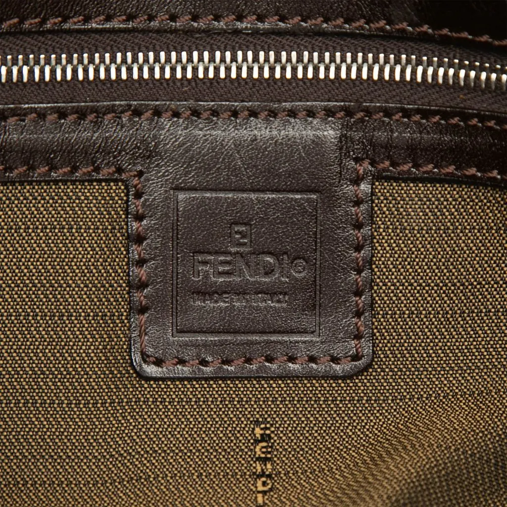 Fendi Zucca Canvas Baguette Brown Very good - Box View