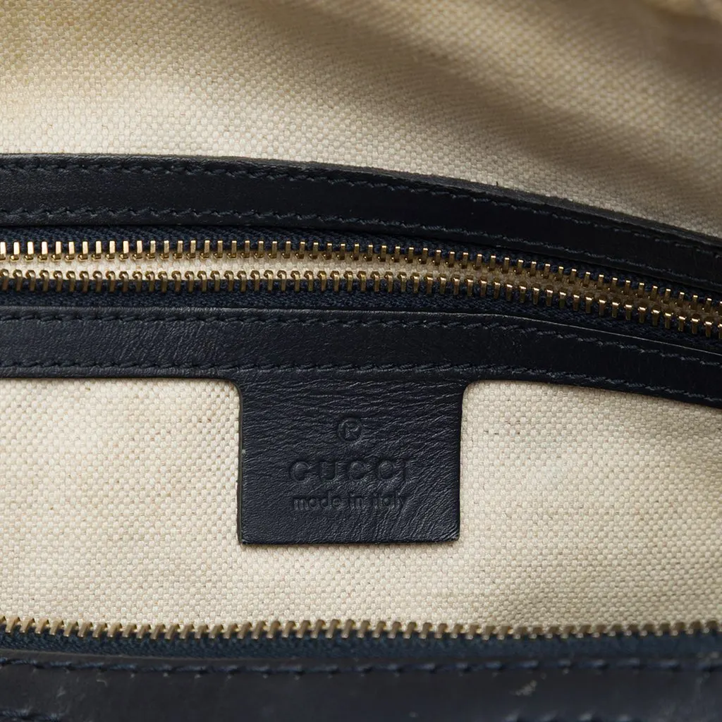 Gucci Medium GG Canvas Web Joy Boston Bag Beige Canvas Good - Box View