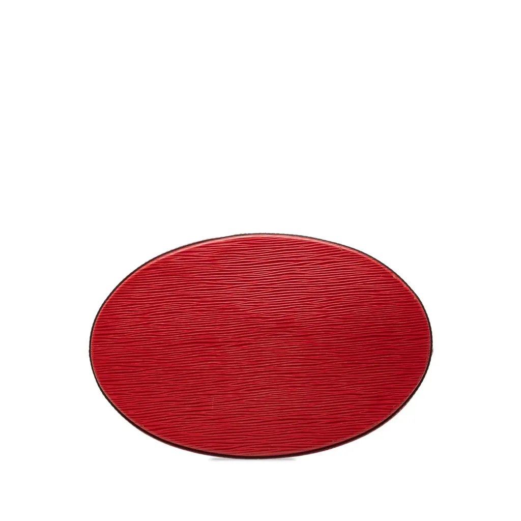 Louis Vuitton Epi Cluny Red Leather Good - Inside View