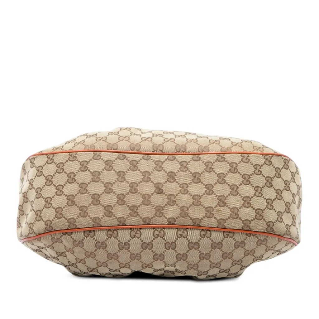 Gucci GG Canvas Sukey Shoulder Bag Beige Very good - Inside View