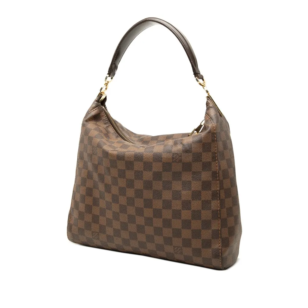 Louis Vuitton Damier Ebene Portobello PM Brown Good - Back View