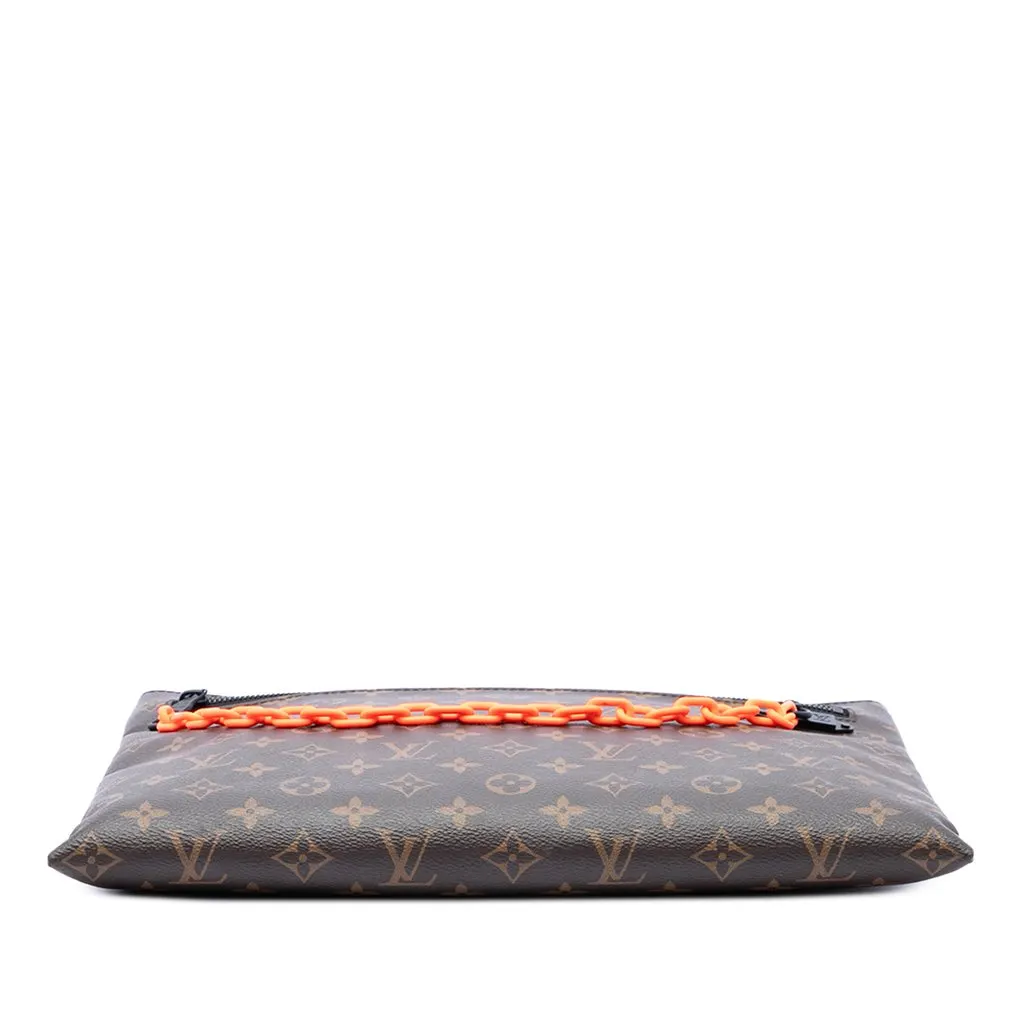 Louis Vuitton Monogram Solar Ray A4 Pochette Brown Canvas Very good - Inside View