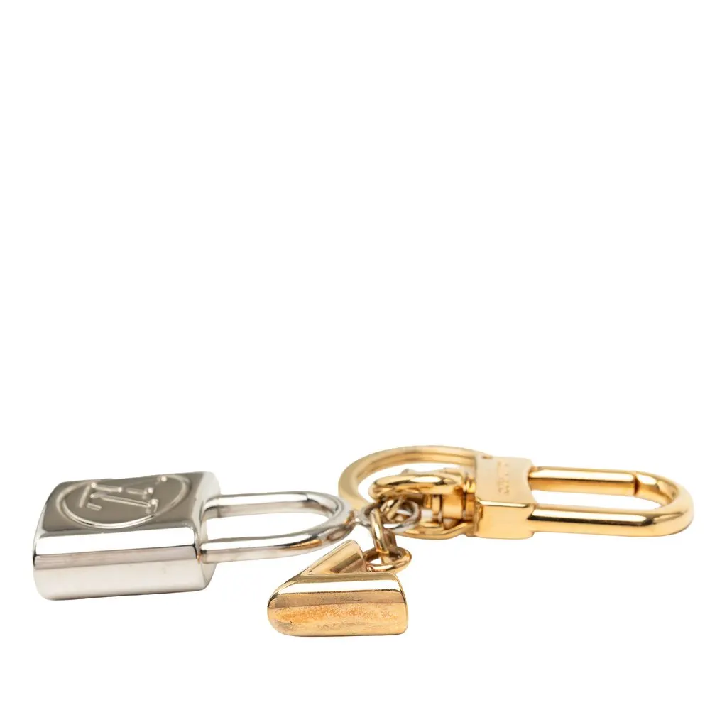 Louis Vuitton Gold Plated and Brass Kaleido V Bag Charm and Key Holder Gold Metal Very good - Inside View