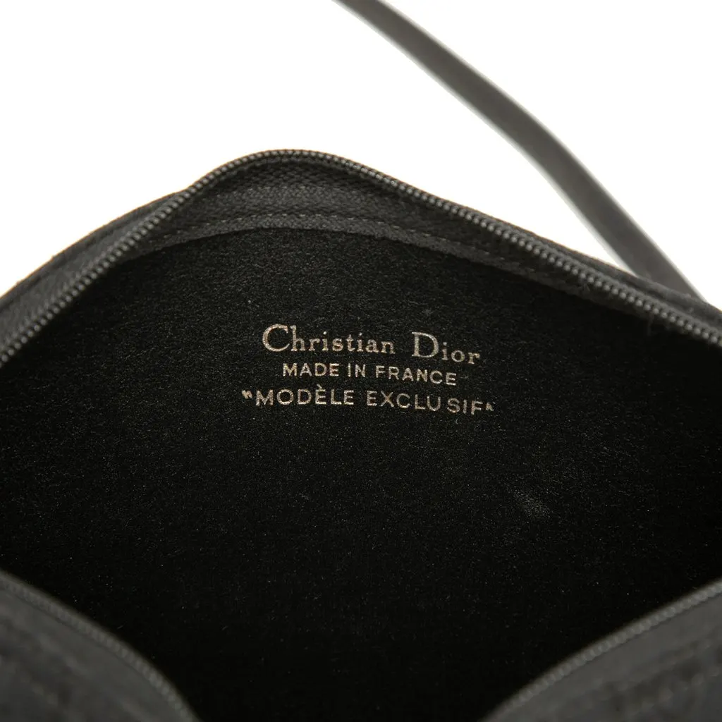 Dior Diorissimo Trotter Canvas Crossbody Black Very good - Box View