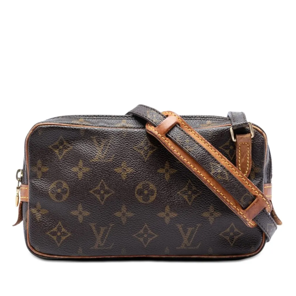 Louis Vuitton Monogram Pochette Marly Bandouliere Brown Very good - Front View