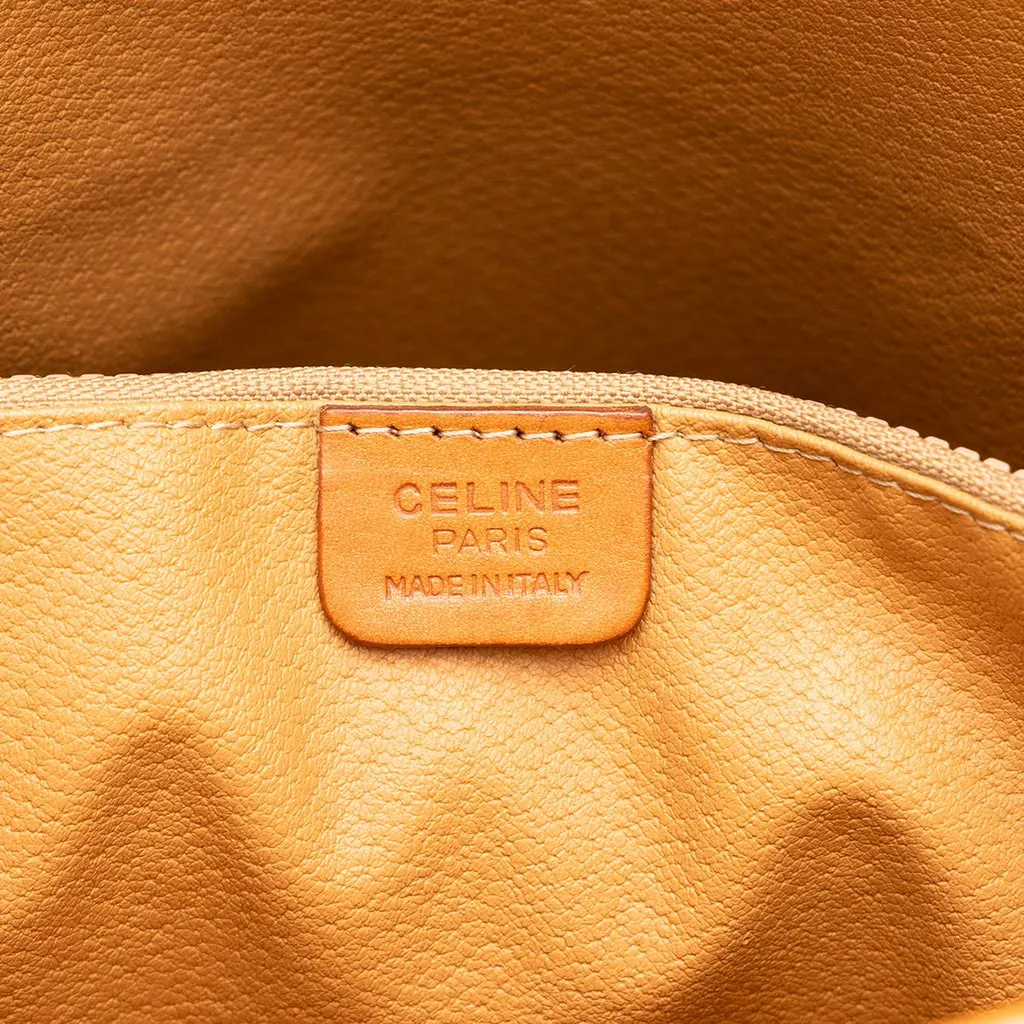Celine Macadam Coated Canvas Tote Brown Canvas Good - Box View