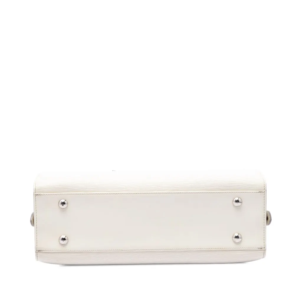 Louis Vuitton Epi Pont Neuf GM White Leather Good - Inside View