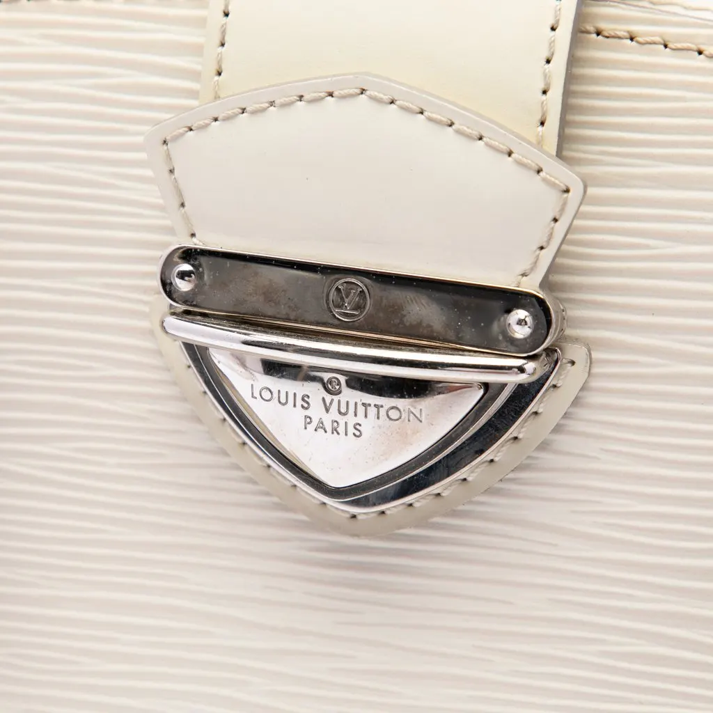 Louis Vuitton Epi Pont Neuf GM White Leather Good - Box View