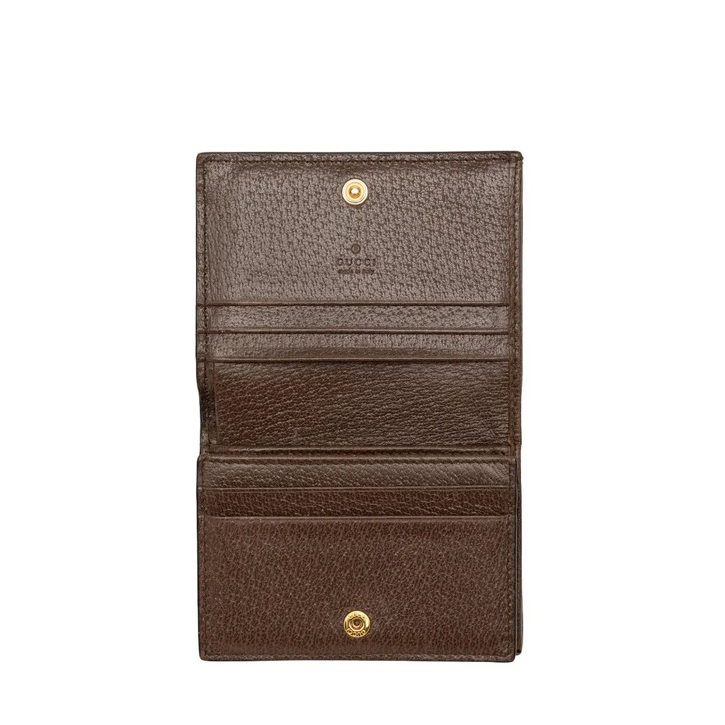 Gucci GG Supreme Web Ophidia Small Wallet Beige Very good - Box View