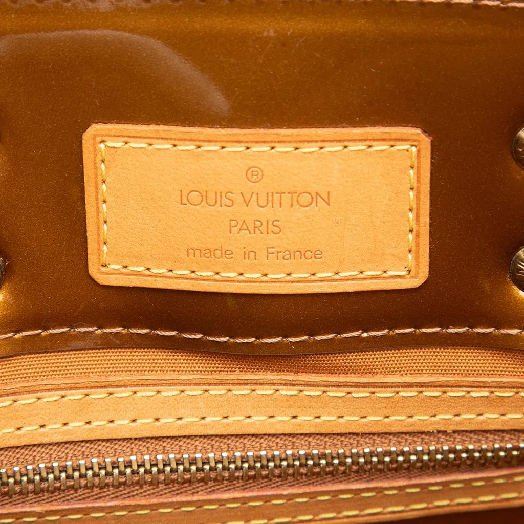 Louis Vuitton Monogram Vernis Reade PM Brown Leather Very good - Box View