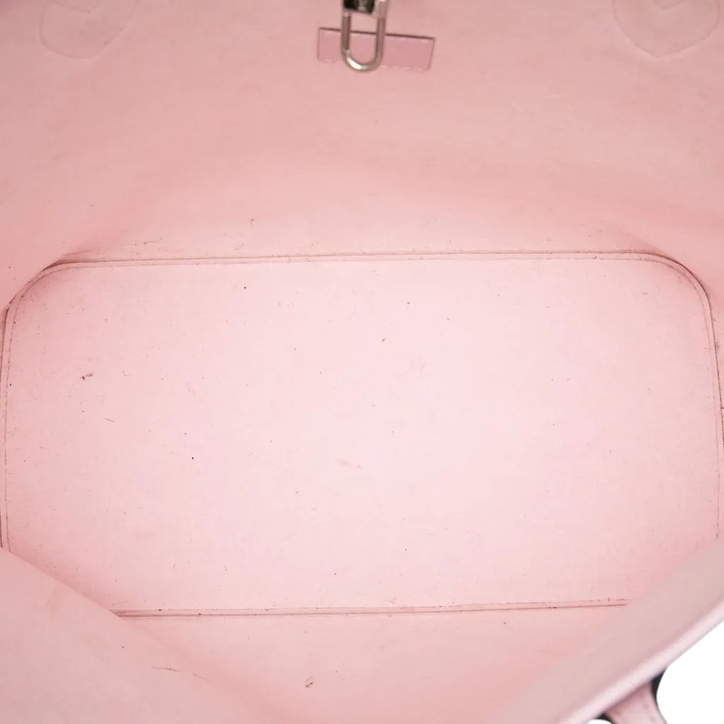 Louis Vuitton Epi Neverfull MM Pink Leather Very good - Model View