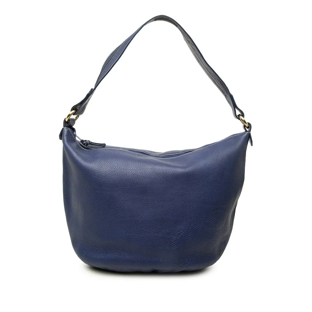 Loewe Pebbled Calfskin Anagram Hobo