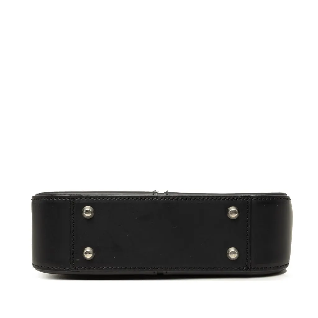Burberry Leather Shoulder Bag Black Leather Very good - Inside View
