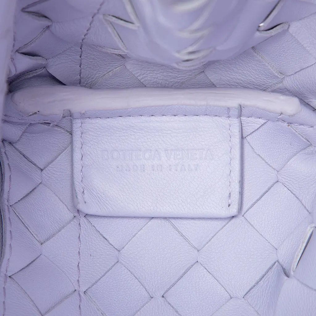 Bottega Veneta Nappa Intrecciato Crossbody Purple Leather Good - Box View