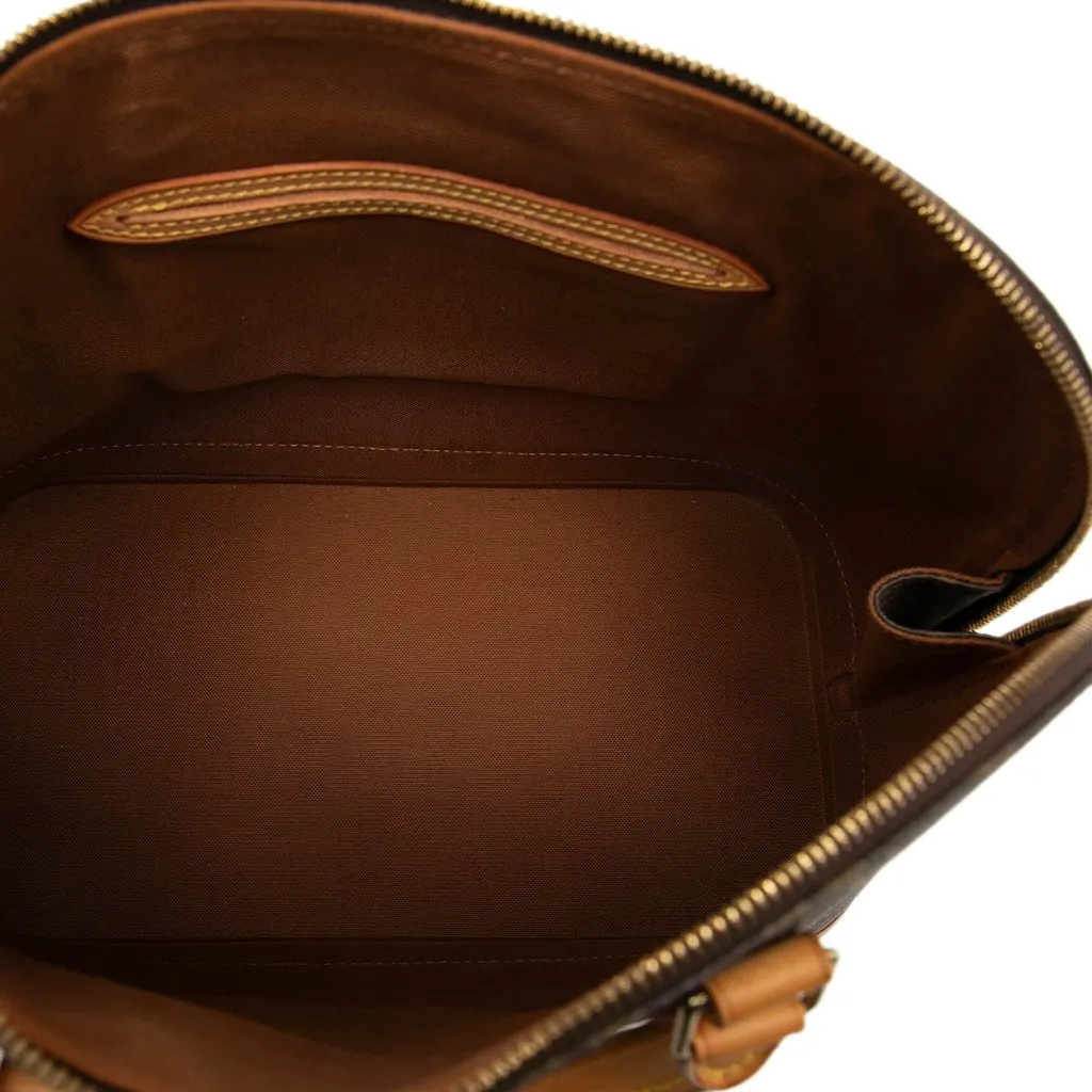 Louis Vuitton Monogram Alma PM Brown Very good - Model View