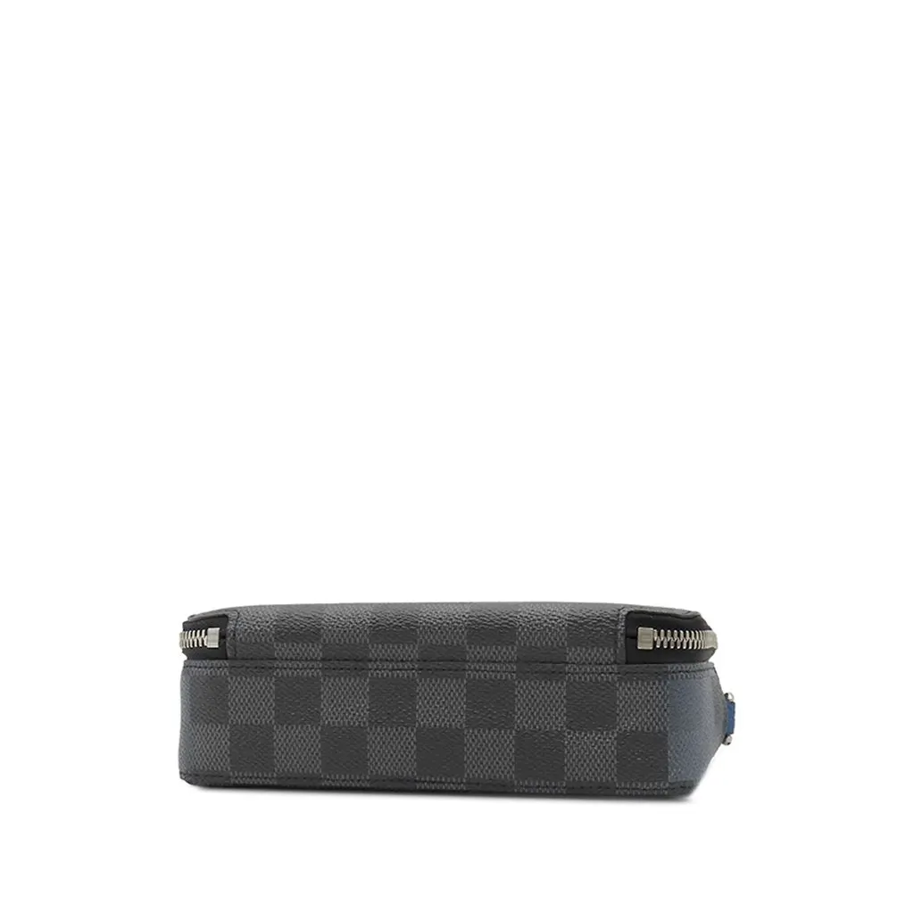 Louis Vuitton Damier Graphite Giant Alpha Wearable Wallet Blue Canvas Very good - Inside View