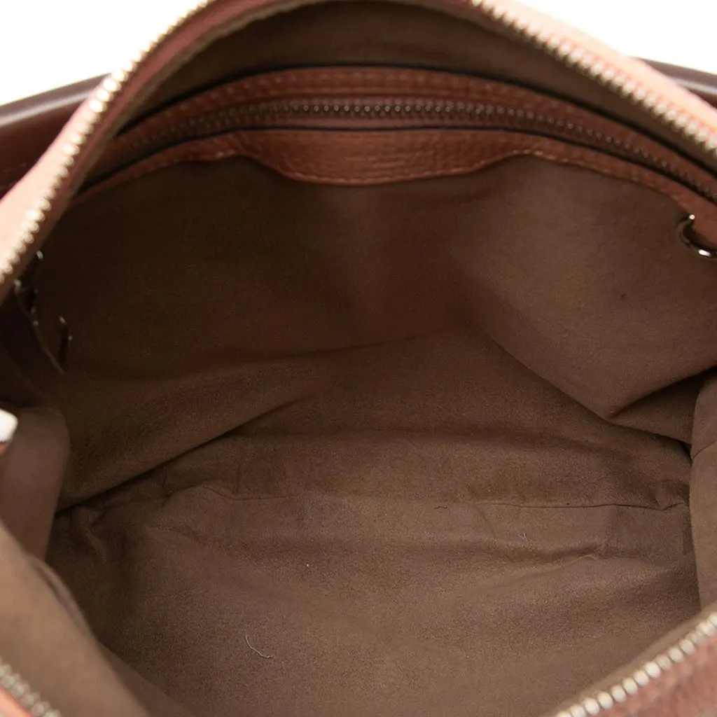 Louis Vuitton Monogram Mahina Selene PM Pink Leather Very good - Model View