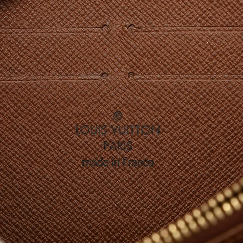 Louis Vuitton Monogram Zippy Wallet Brown Canvas Good - Box View