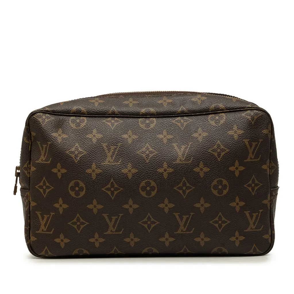 Louis Vuitton Monogram Trousse Toilette 28 Brown Very good - Front View