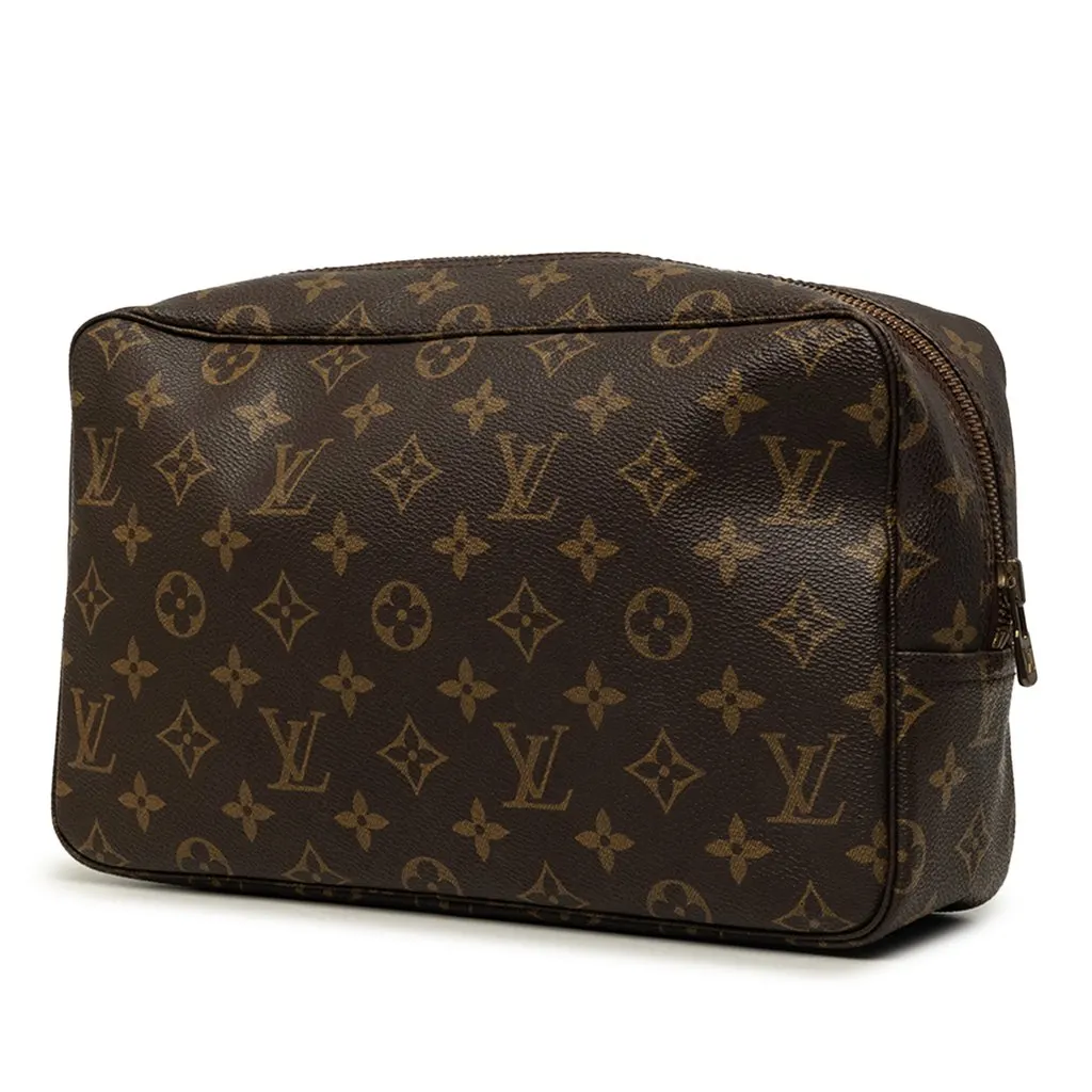 Louis Vuitton Monogram Trousse Toilette 28 Brown Very good - Back View