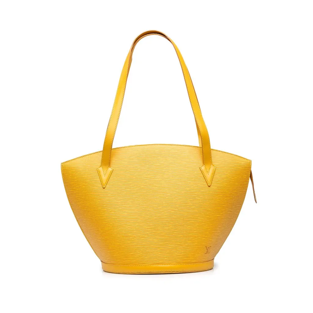 Louis Vuitton Epi Saint Jacques PM Long Strap Yellow Leather Good - Front View