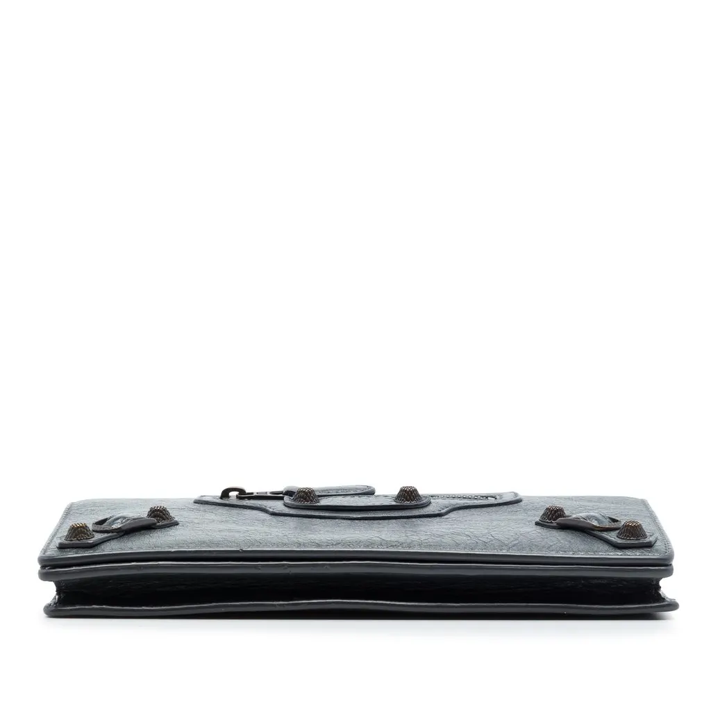Balenciaga Lambskin Motocross Giant 12 Wallet on Chain MultiColor Leather Very good - Inside View