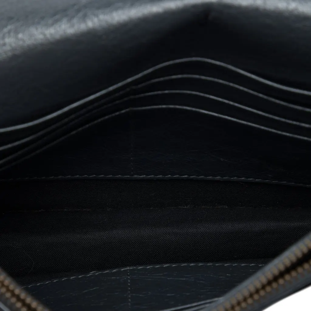 Balenciaga Lambskin Motocross Giant 12 Wallet on Chain MultiColor Leather Very good - Model View