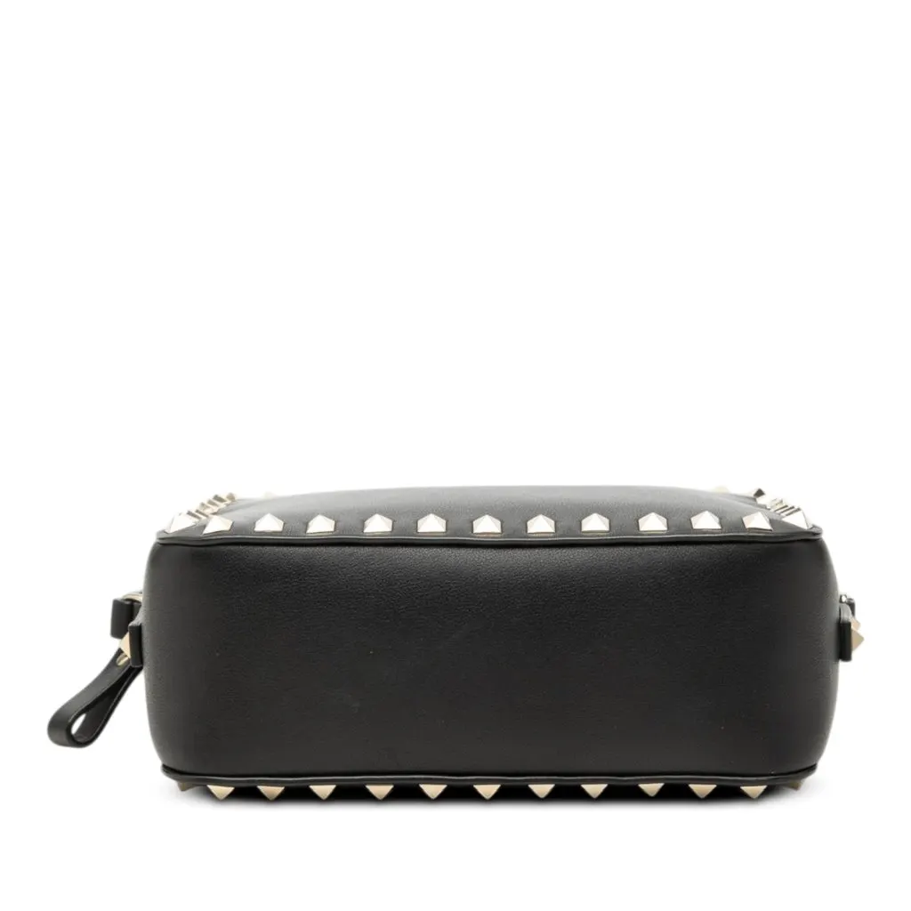 Valentino Leather Rockstud Camera Bag Black Leather Very good - Inside View