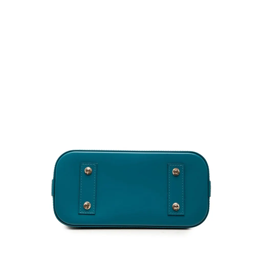 Louis Vuitton Epi Alma BB Blue Leather Very good - Inside View