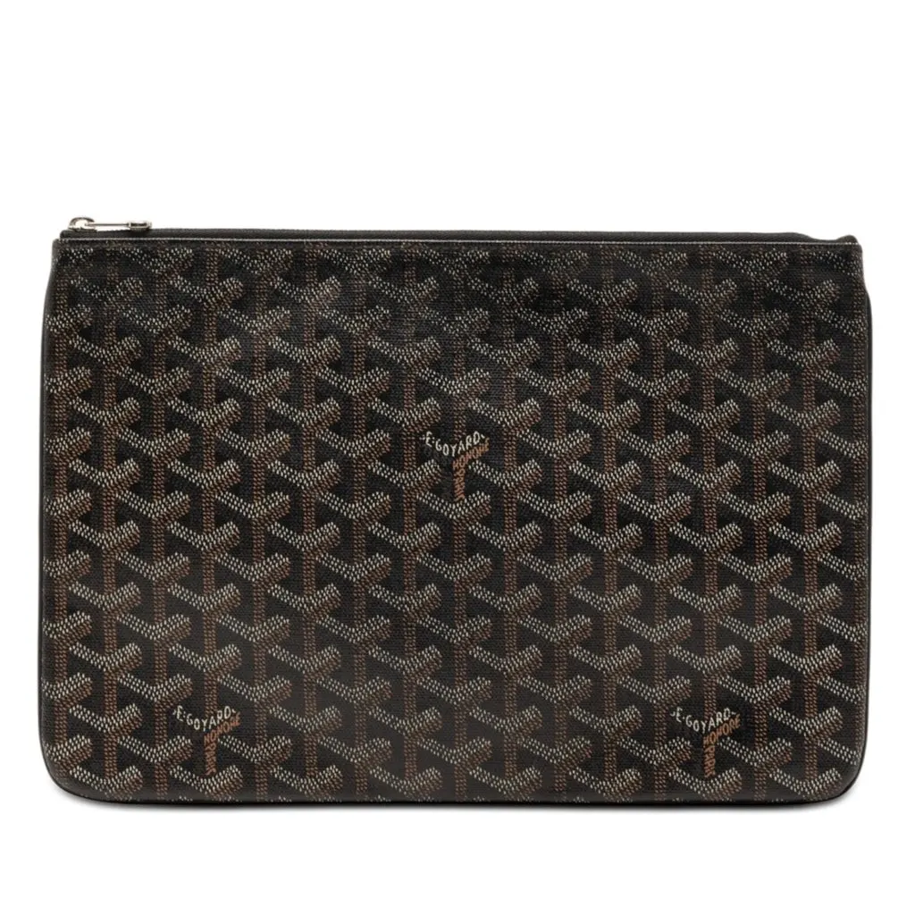 Goyard Goyardine Senat MM Black Very good - Front View
