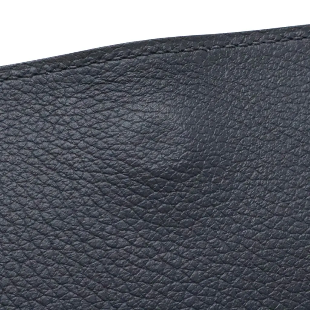 Hermès Evergrain RMS Toutenmain Passport Cover Blue Leather Very good - Box View
