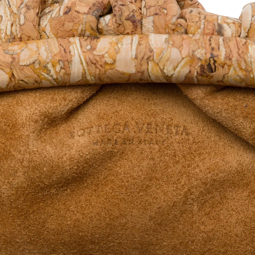 Bottega Veneta Cork The Mini Pouch Crossbody Brown Good - Box View