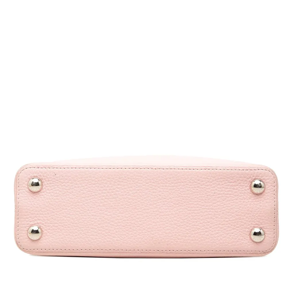 Louis Vuitton Bicolor Taurillon Capucines BB Pink Leather Very good - Inside View