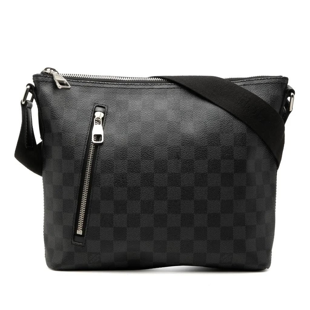 Louis Vuitton Damier Graphite Mick PM Black Very good - Front View