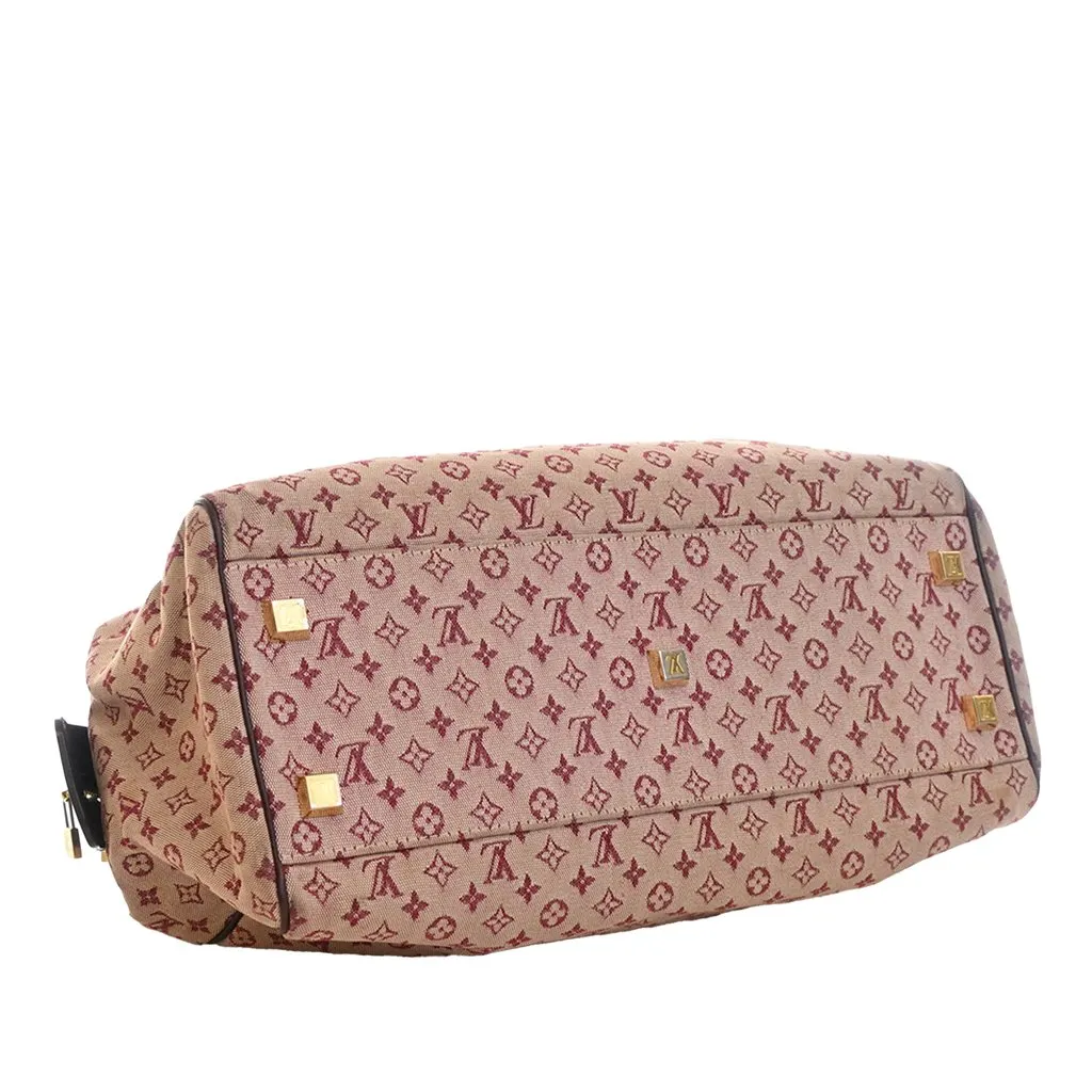 Louis Vuitton Monogram Mini Lin Josephine GM Red Very good - Box View