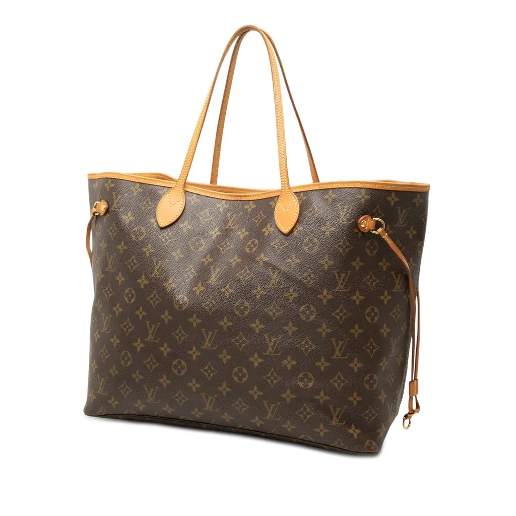 Louis Vuitton Monogram Neverfull GM Brown Very good - Back View