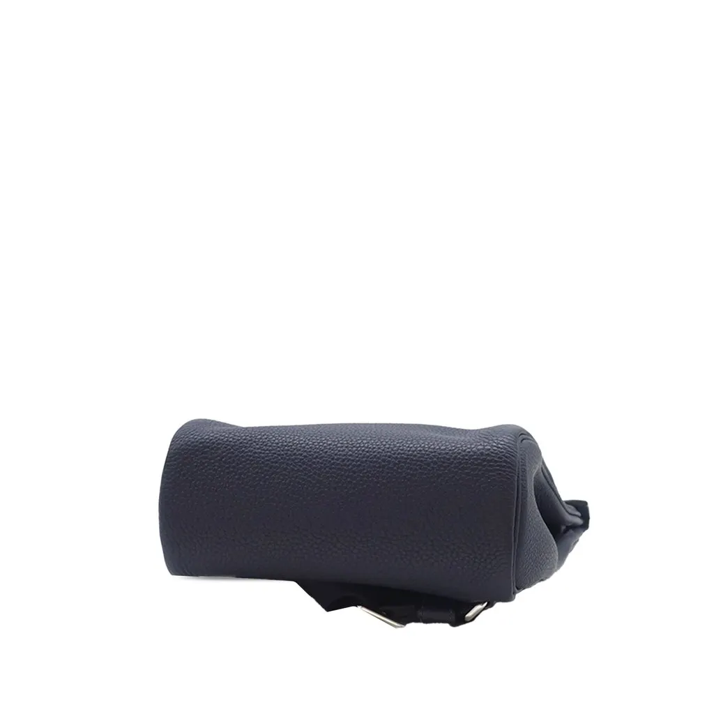 Hermès Togo Kelly Hac A Dos PM Blue Leather Very good - Inside View