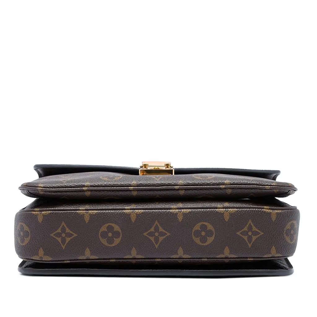 Louis Vuitton Monogram Pochette Metis Brown Very good - Inside View