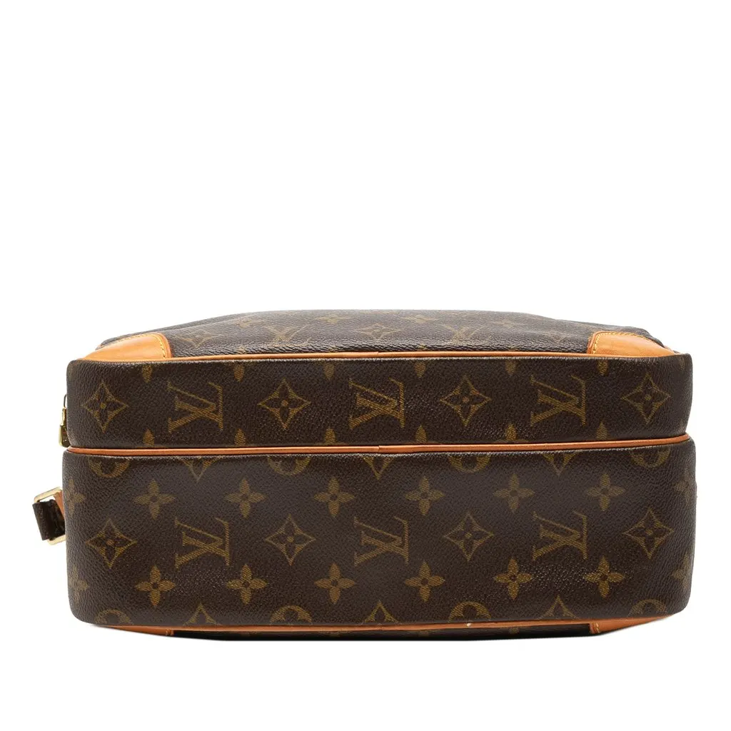 Louis Vuitton Monogram Nil Crossbody Brown Canvas Very good - Inside View