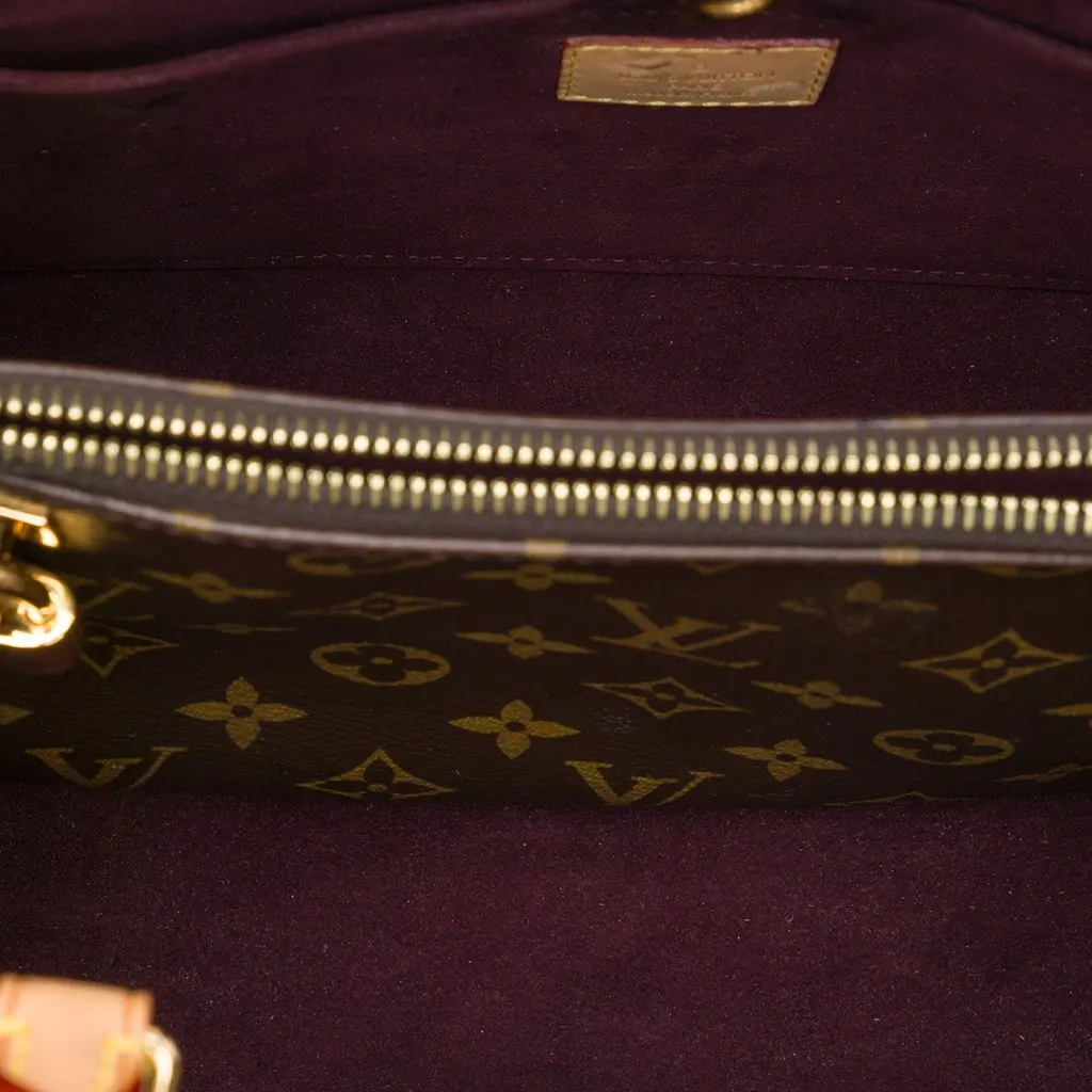 Louis Vuitton Monogram Montaigne MM Brown Canvas Very good - Model View