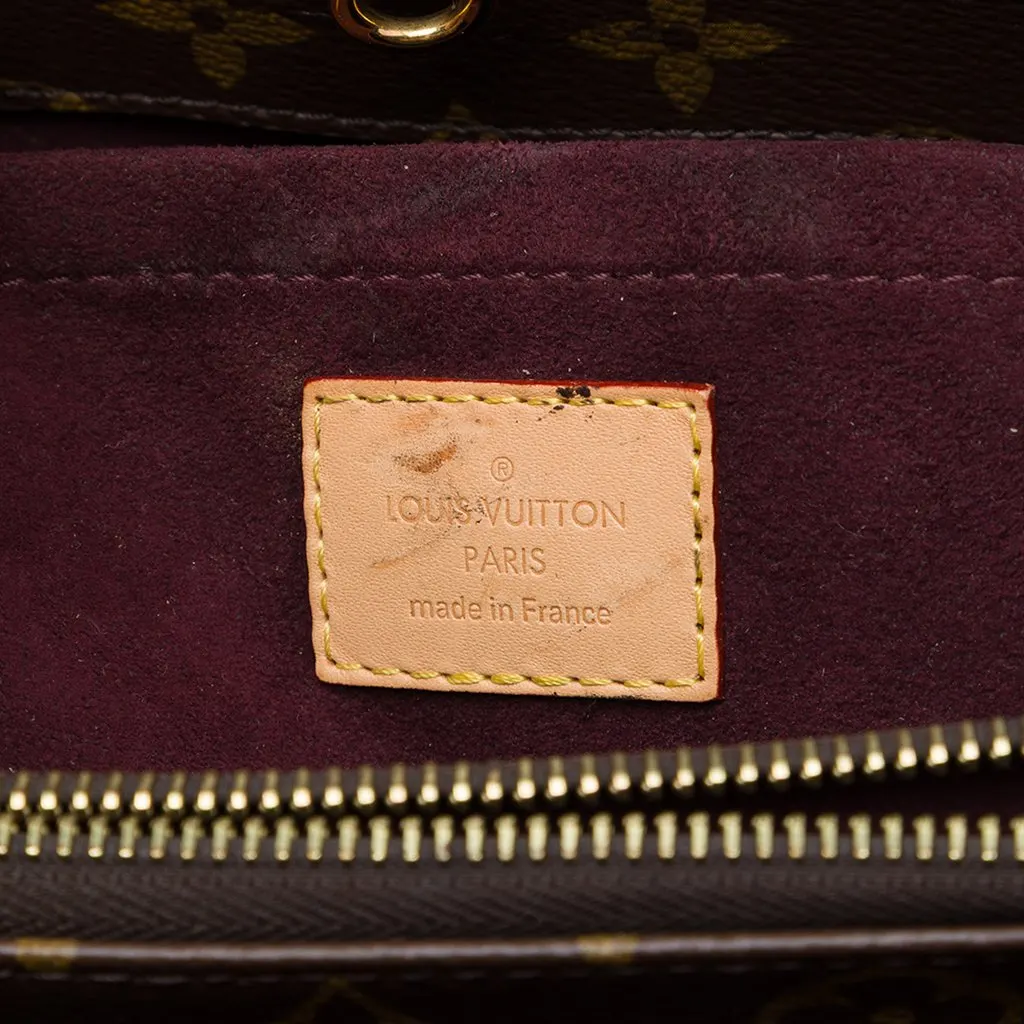 Louis Vuitton Monogram Montaigne MM Brown Canvas Very good - Box View