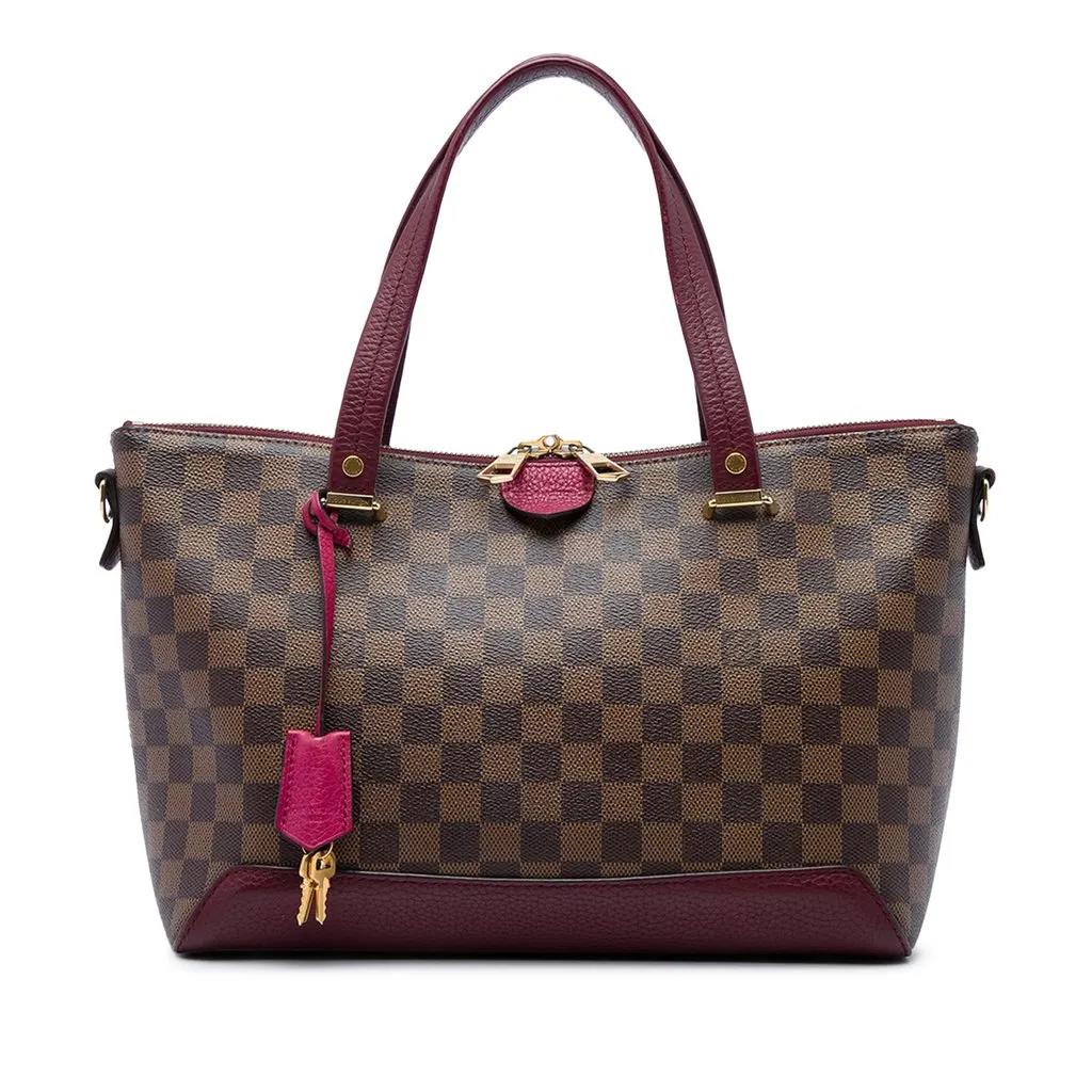Louis Vuitton Damier Ebene Hyde Park Brown Canvas Very good - Front View