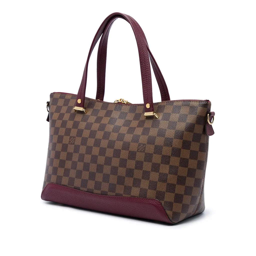 Louis Vuitton Damier Ebene Hyde Park Brown Canvas Very good - Back View
