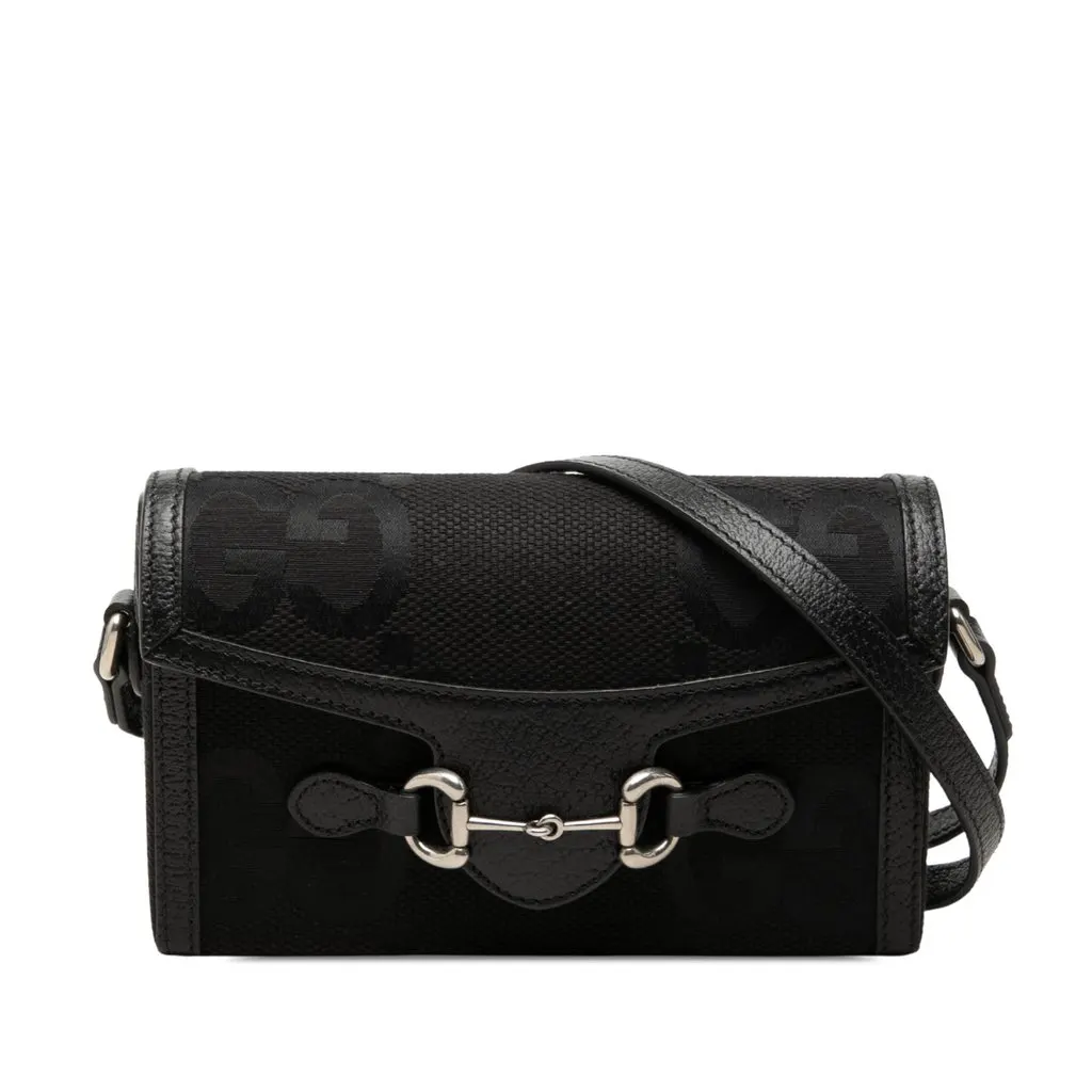 Gucci Mini Jumbo GG Canvas Horsebit 1955 Crossbody