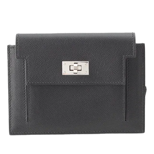 Hermès Veau Madame Kelly Pocket Compact Wallet