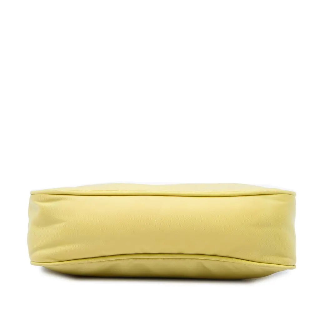 Prada Mini Tessuto Re Edition 2000 Shoulder Bag Yellow Polyamide Very good - Inside View