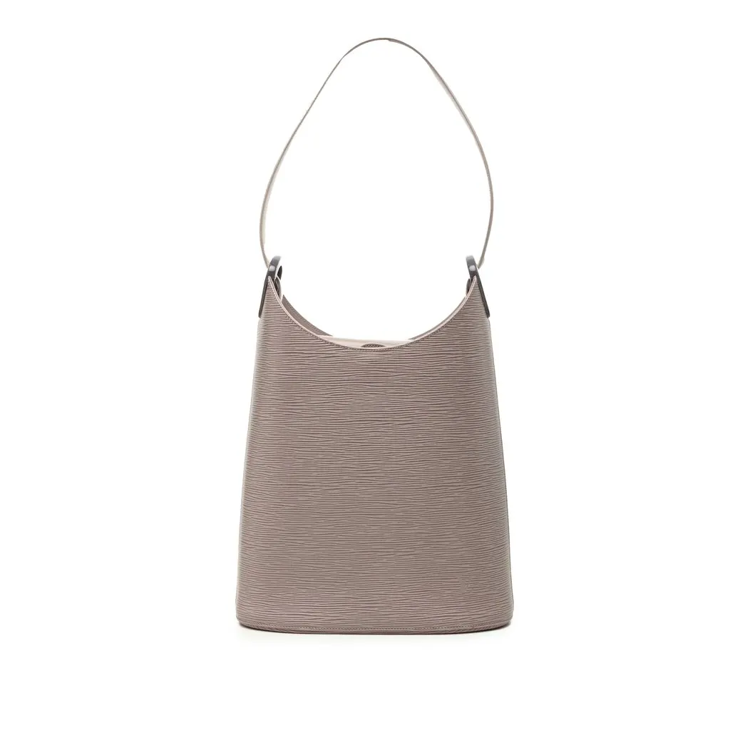 Louis Vuitton Epi Sac Verseau Purple Leather Very good - Front View